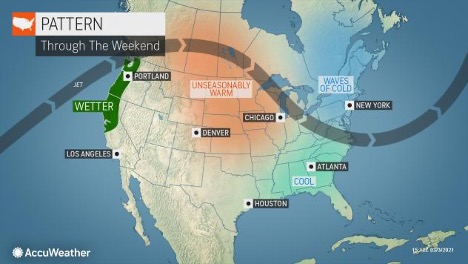 MAP National weather pattern through March 7, 2021 - AccuWeather