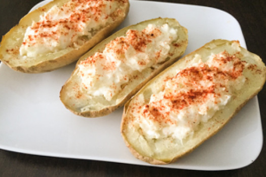 PICT RECIPE Cheese Stuffed Potatoes - USDA PICT RECIPE Cheese Stuffed Potatoes - USDA