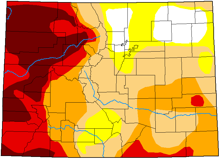 MAP Colorado Drought Conditions - May 4, 2021 - National Drought Mitigation Center MAP Colorado Drought Conditions - May 4, 2021 - National Drought Mitigation Center