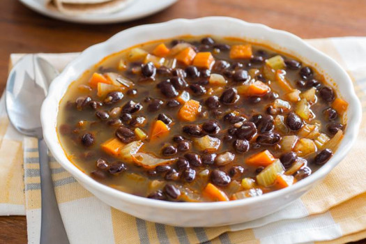 PICT RECIPE Black Bean and Vegetable Soup - USDA