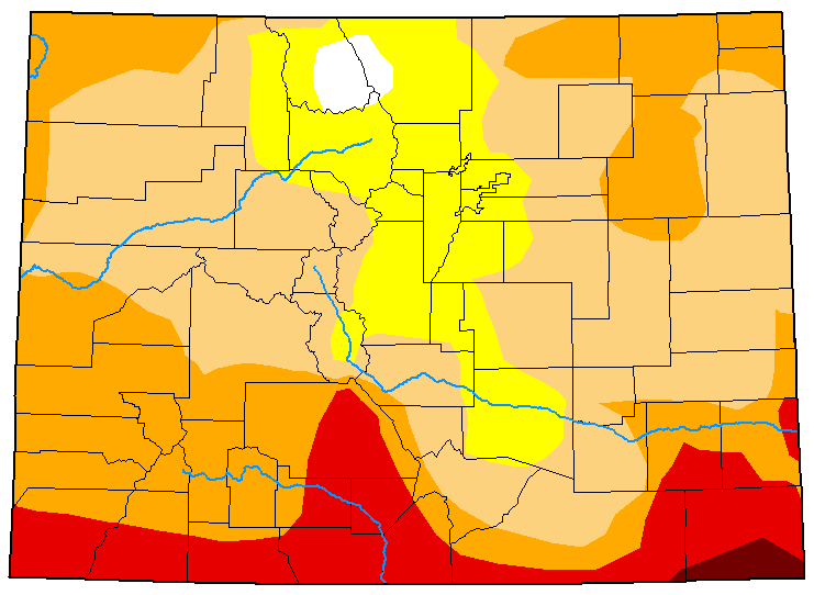 MAP Colorado Drought Conditions - June 7, 2022 - National Drought Mitigation Center