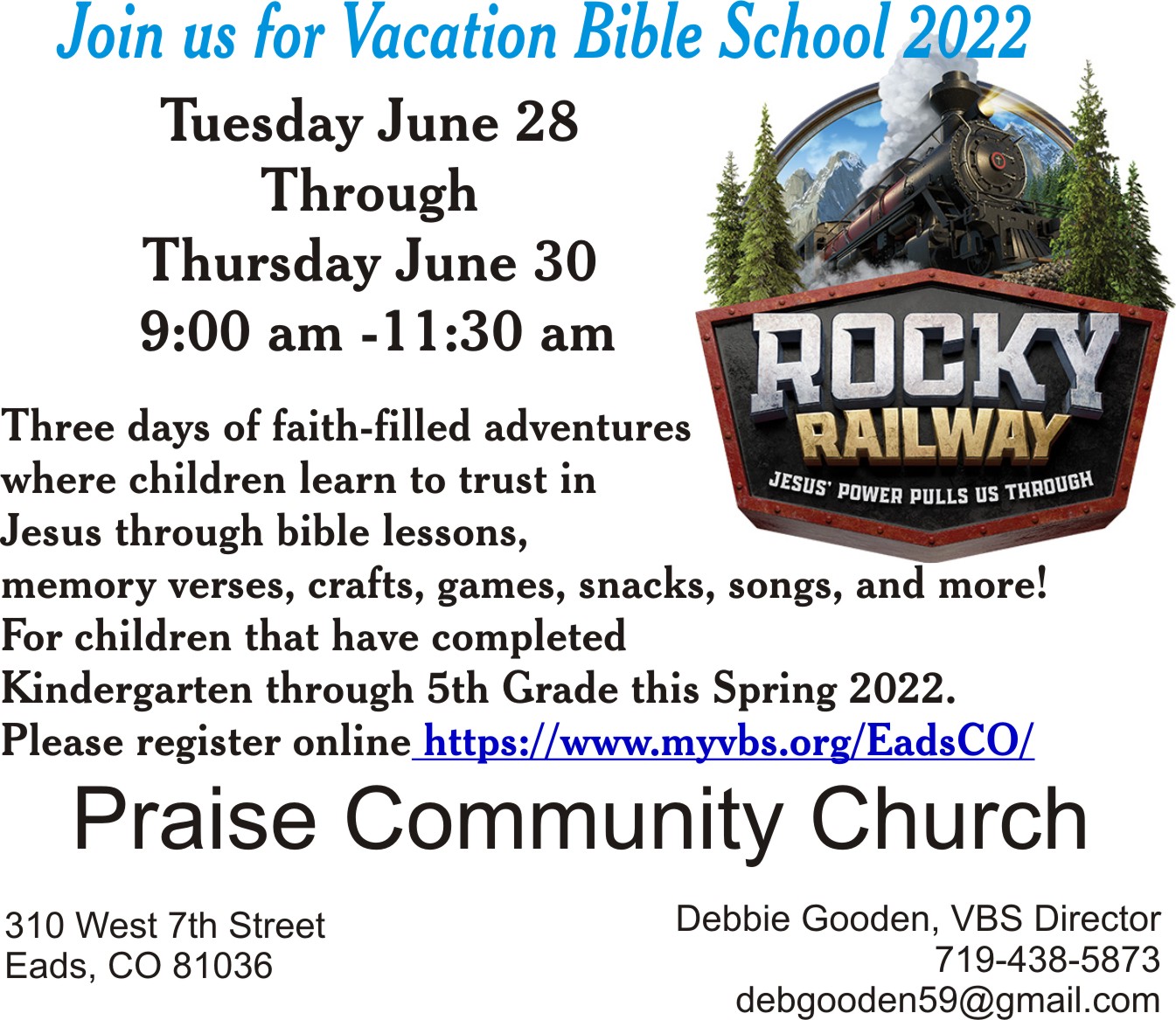 AD 2022-06 Community - Vacation Bible School