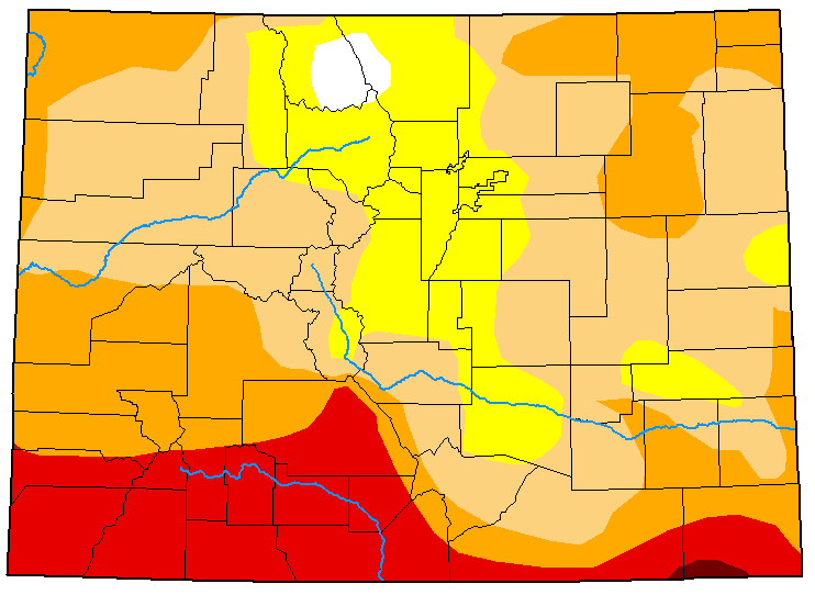 MAP Colorado Drought Conditions - June 14, 2022 - National Drought Mitigation Center