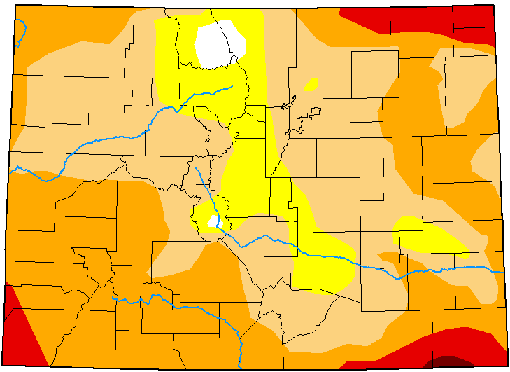 MAP Colorado Drought Conditions - June 28, 2022 - National Drought Mitigation Center