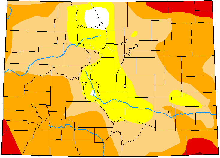 MAP Colorado Drought Conditions - July 5, 2022 - National Drought Mitigation Center