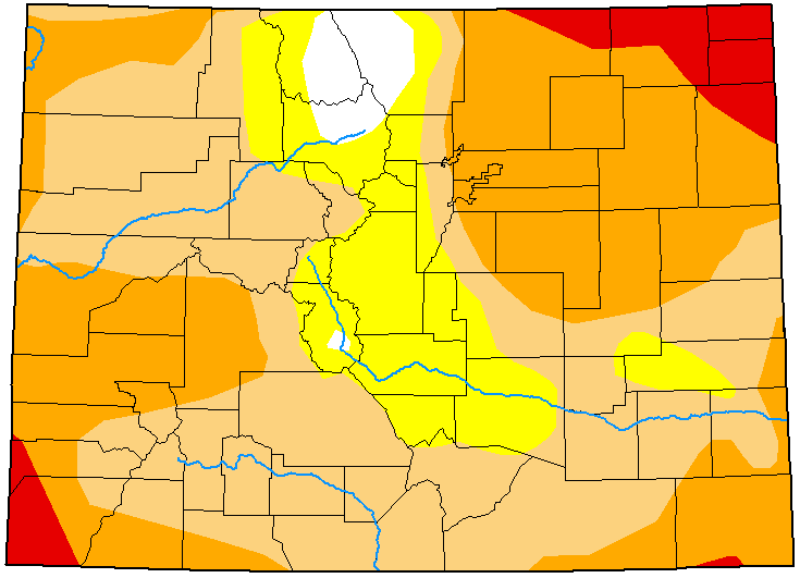 MAP Colorado Drought Conditions - July 19, 2022 - National Drought Mitigation Center