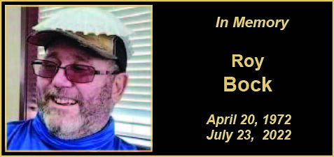 MEMORY Roy Bock