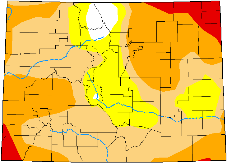 MAP Colorado Drought Conditions - July 26, 2022 - National Drought Mitigation Center