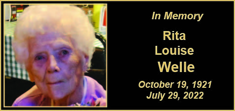 MEMORY Rita Welle