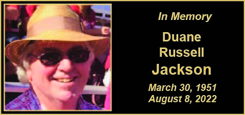 MEMORY Duane Jackson
