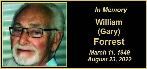 MEMORY William Gary Forrest