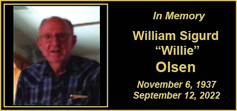 MEMORY Willie Olsen