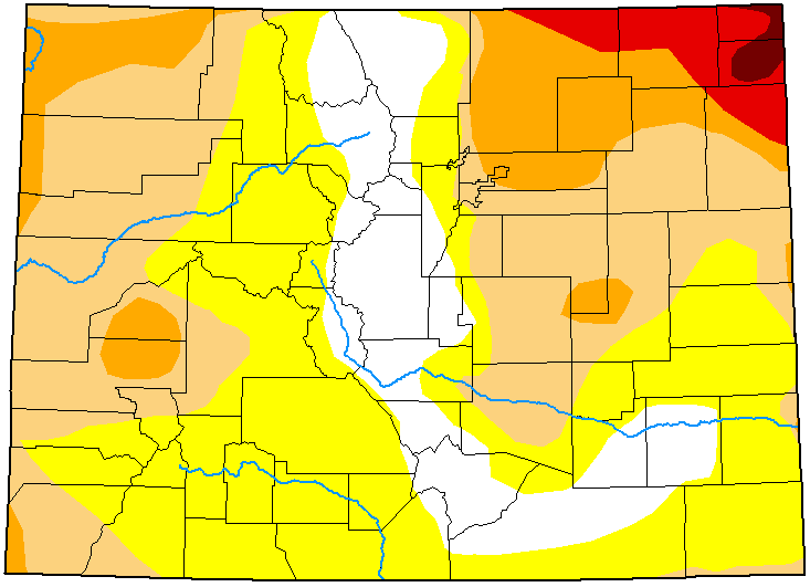 MAP Colorado Drought Conditions - September 27, 2022 - National Drought Mitigation Center