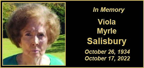 MEMORY Viola  Salisbury