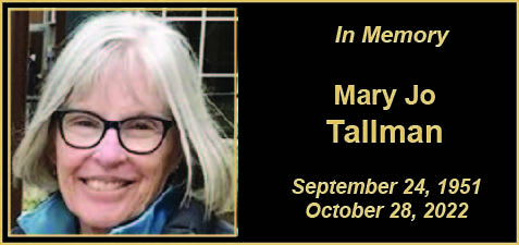 MEMORY Mary Jo Tallman