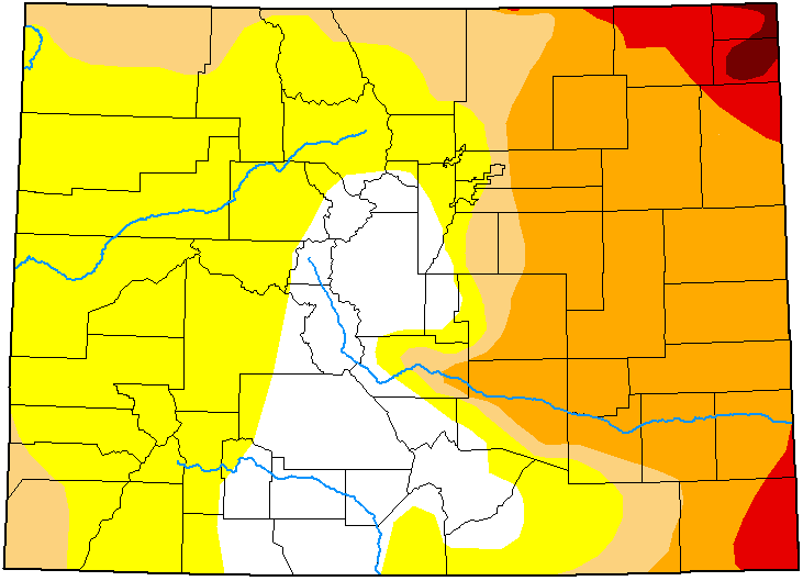 MAP Colorado Drought Conditions - December 6, 2022 - National Drought Mitigation Center