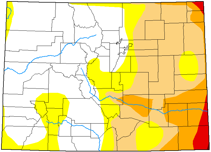 MAP Colorado Drought Conditions - January 31, 2023 - National Drought Mitigation Center