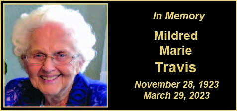 MEMORY Mildred Travis