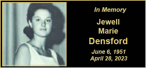 MEMORY Jewell Marie Densford