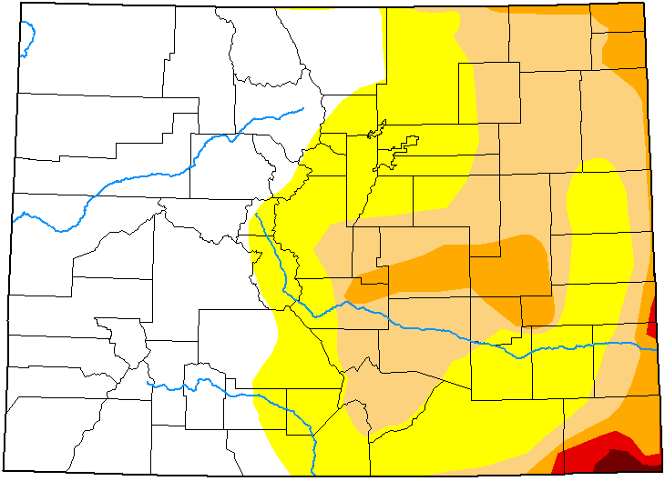 MAP Colorado Drought Conditions - May 2, 2023 - National Drought Mitigation Center