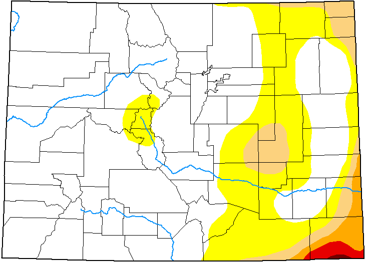 MAP Colorado Drought Conditions - May 23, 2023 - National Drought Mitigation Center