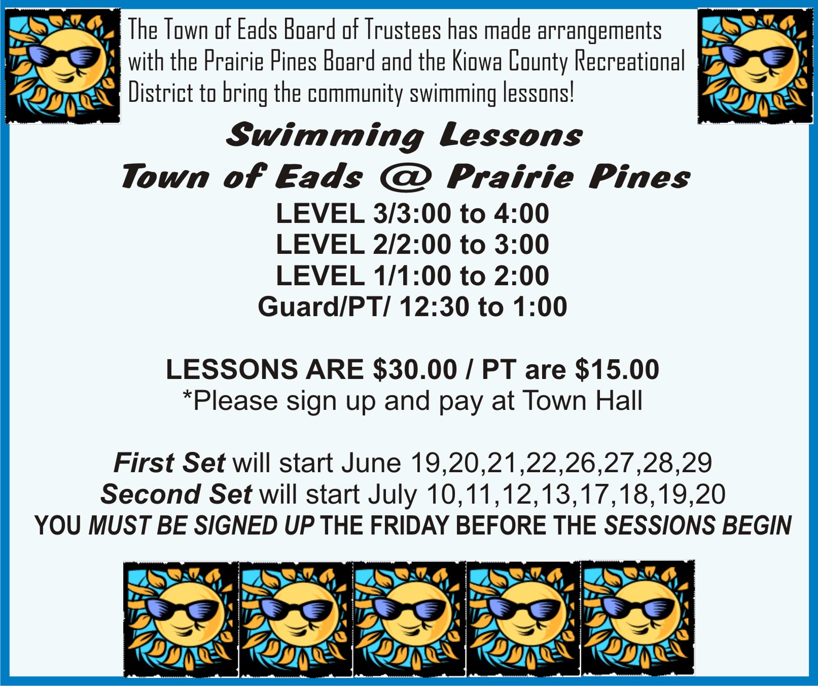 AD 2023-06 Community - Swimming Lessons