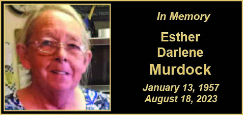 MEMORY Esther Darlene Murdock
