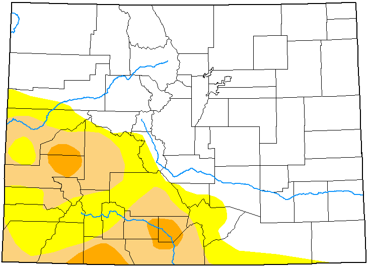 MAP Colorado Drought Conditions - September 5, 2023 - National Drought Mitigation Center