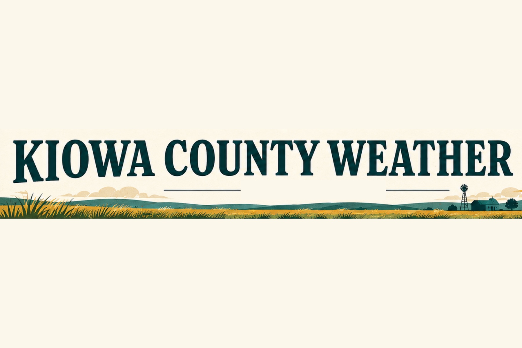 Kiowa County Weather