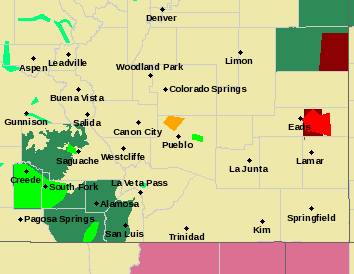 MAP Tornado Warning for Central Kiowa County - June 17, 2019 MAP Tornado Warning for Central Kiowa County - June 17, 2019