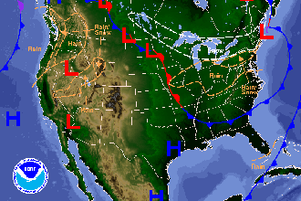 National Weather Map