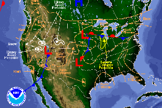 National Weather Map