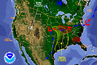 National Weather Map