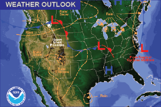 Weather Outlook - October 9, 2016