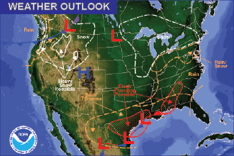 Weather Outlook - December 4, 2016