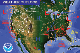 Weather Outlook - January 22, 2017