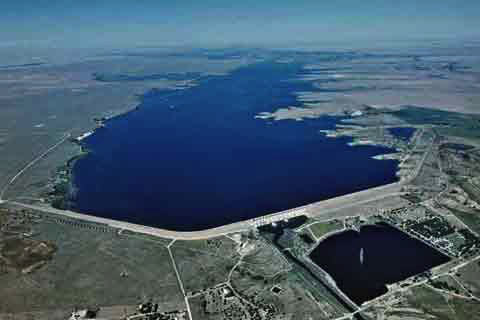 PICT John Martin Reservoir Dam Overview - CPW.