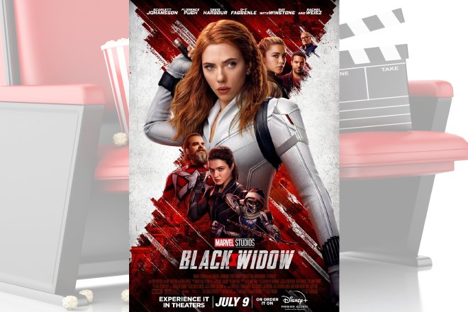 Black Widow takes the lead in Marvel's Avengers: Endgame Russia poster