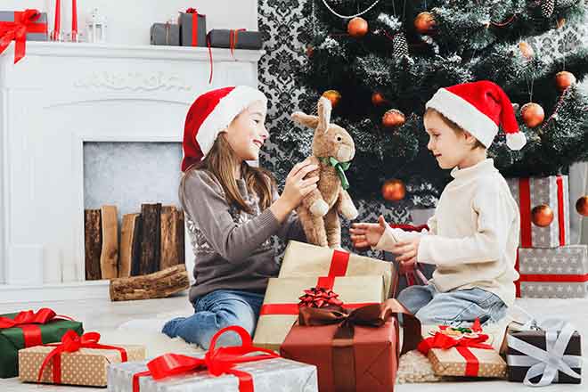 People - Children Gifts Toys Christmas Presents - iStock - Milkos
