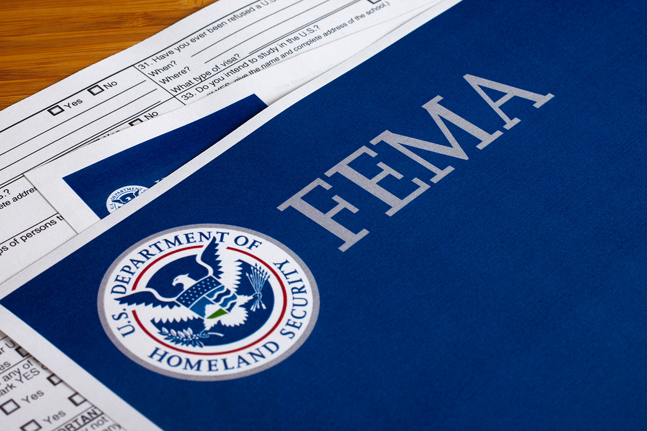 PROMO Government - FEMA Federal Emergency Management Agency Logo - danielfela - iStock-483743566