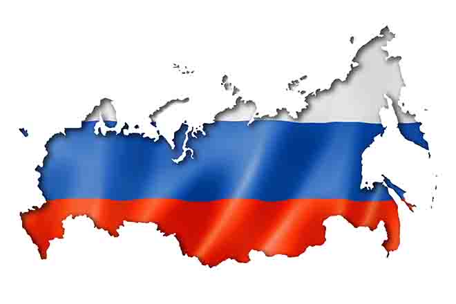 PROMO 64J1 Map - Russia Flag Global - iStock - daboost