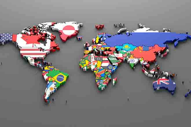 PROMO Miscellaneious - Globe Global Nations Flags Planet Countries - iStock - CarlosAndreSantos