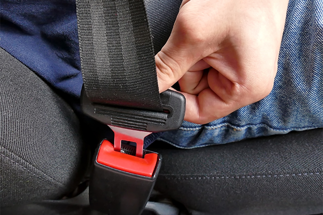 PROMO 660 x 440 Miscellaneous - Seatbelt Hand Fasten Click Ticket - iStock - Ifness