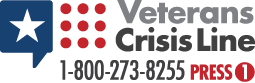 Veterans Crisis Line 1-800-273-8255 - Press 1
