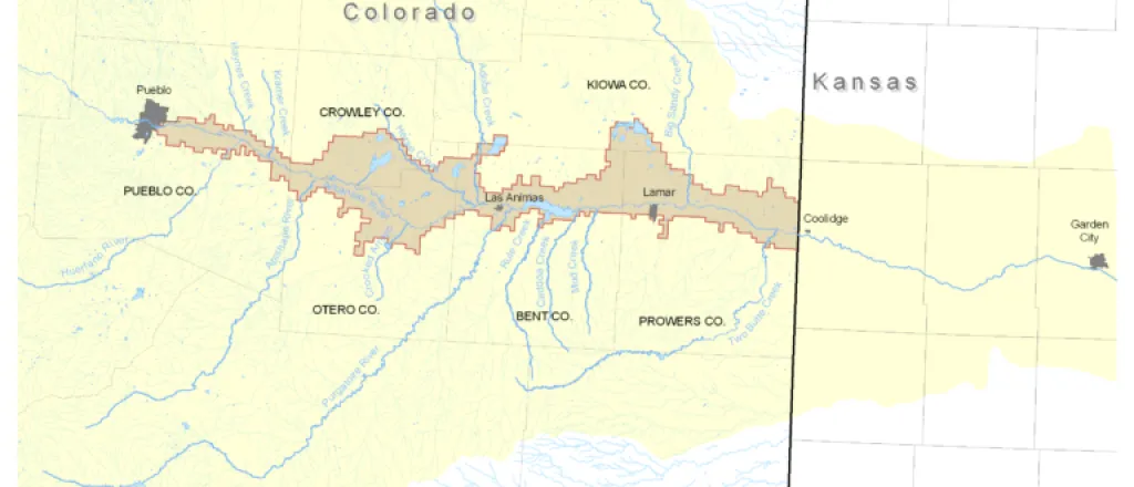Arkansas River Basin in Colorado and Kansas - Arkansas River Compact Administration