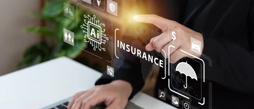 Hands of a business professional near computer and holographic symbols - Poca Wander Stock - iStock-1470986827