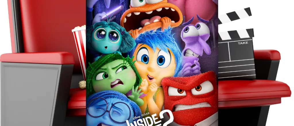 Movie poster for Inside Out 2