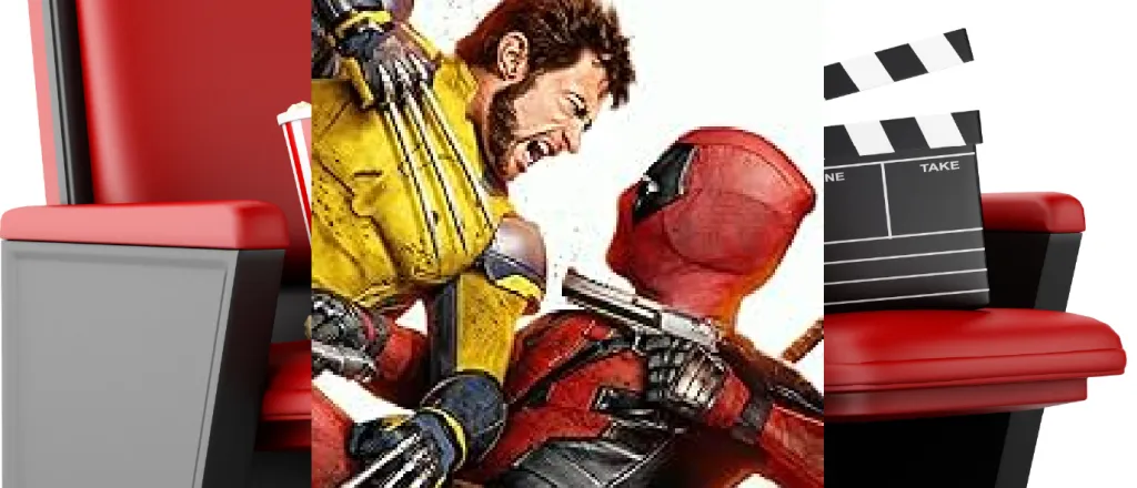 Movie poster for Deadpool and Wolverine