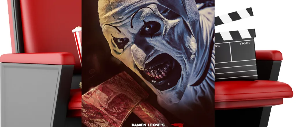 Movie poster for Terrifier 3 Movie poster for Terrifier 3