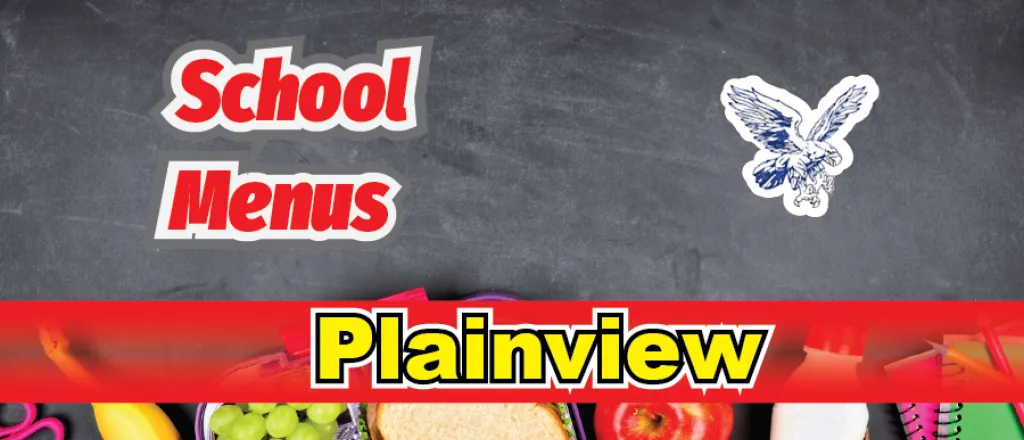 Plainview School Menus Concept art for the Plainview School Menus